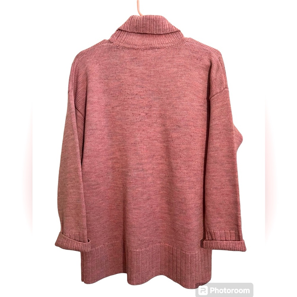 Laura Ashley vintage merino wool size M sweater - Picture 2 of 5